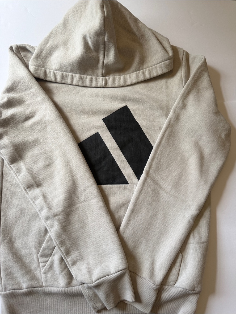 Adidas Geometric Hoodie in Gray